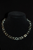 Rhodium Nina Ricci Necklace, size O/S