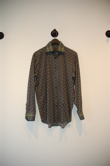 Floral Etro Button Shirt, size S