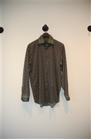 Floral Etro Button Shirt, size S