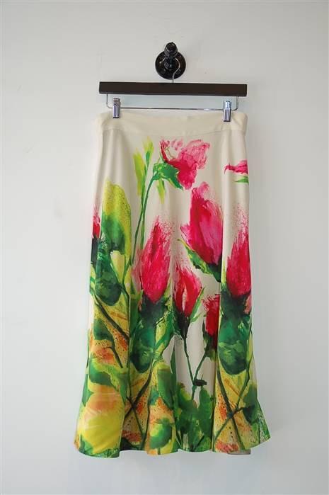 Floral Escada A-Line Skirt, size 8