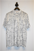 Floral Isaia Short-Sleeved Shirt, size L