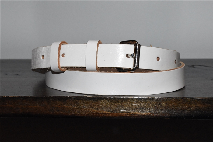 Bright White Comme Des Garcons Belt, size L