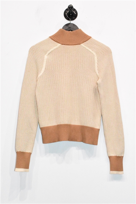 Colour Blocked Veronica Beard Pullover, size XS