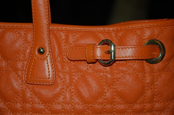 Tangerine Dior Tote, size L