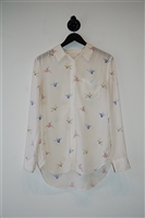 White Equipment Button Shirt, size S