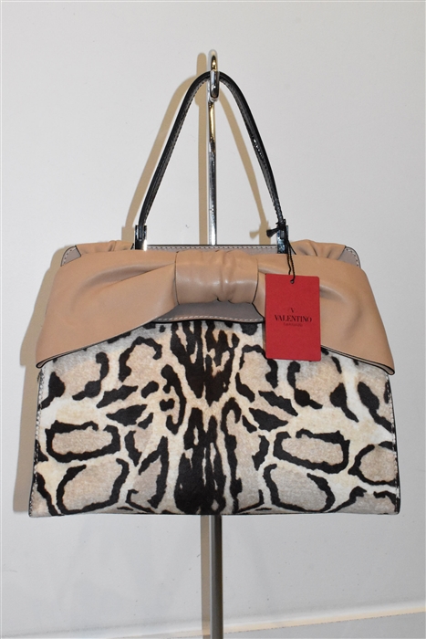 Animal Print Valentino Handbag, size L