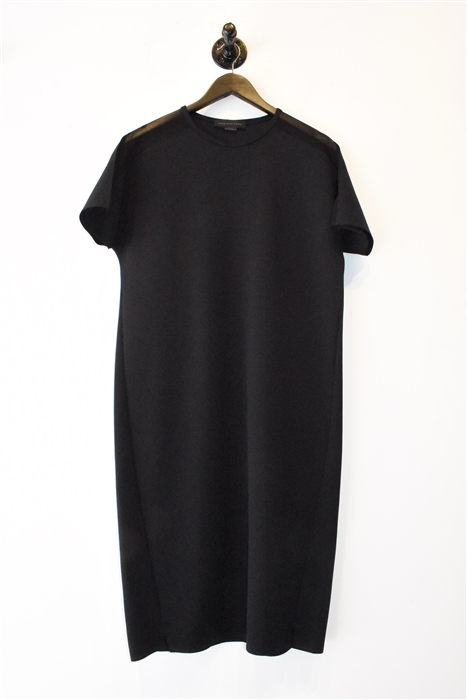 Basic Black Marie Saint Pierre T-Shirt Dress, size M