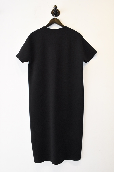Basic Black Marie Saint Pierre T-Shirt Dress, size M