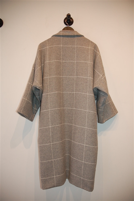 Heather Gray Horses Atelier Coat, size S