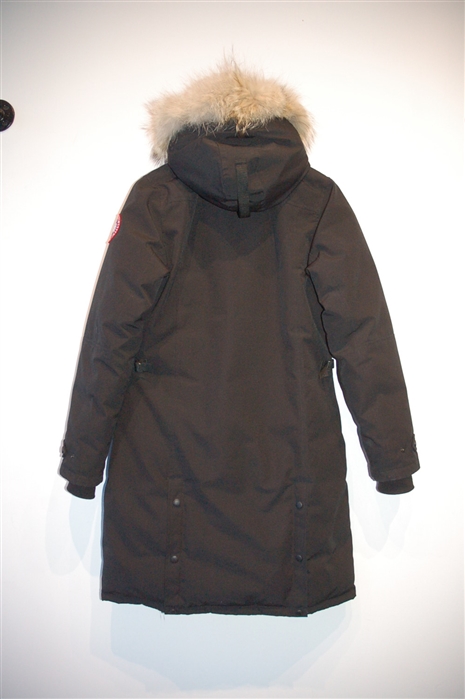 Basic Black Canada Goose Parka, size M