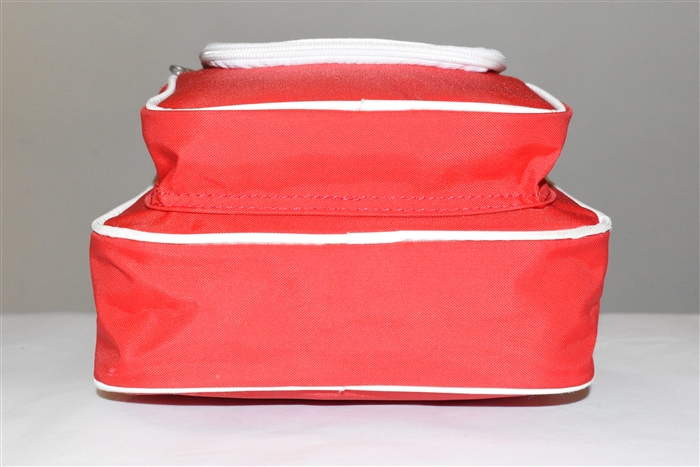 Red & White Courreges - Vintage Cross-Body, size S