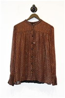 Paisley Ba&sh Button Blouse, size M