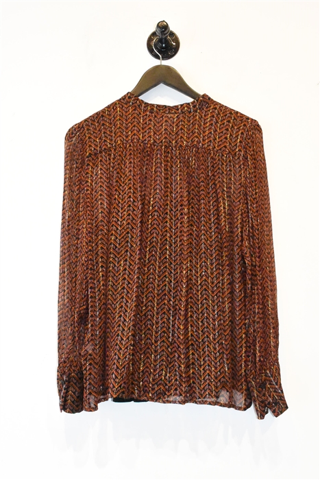 Paisley Ba&sh Button Blouse, size M