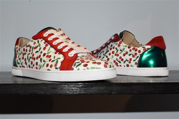 Print Christian Louboutin Sneaker, size 8