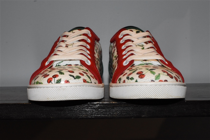 Print Christian Louboutin Sneaker, size 8
