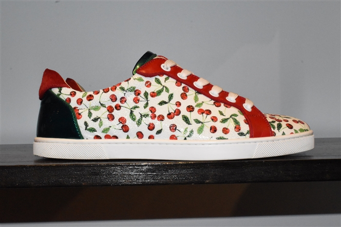 Print Christian Louboutin Sneaker, size 8