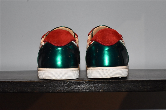 Print Christian Louboutin Sneaker, size 8