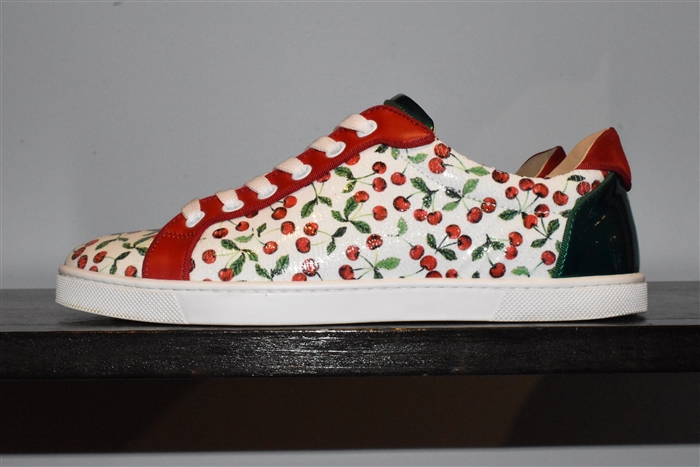 Print Christian Louboutin Sneaker, size 8