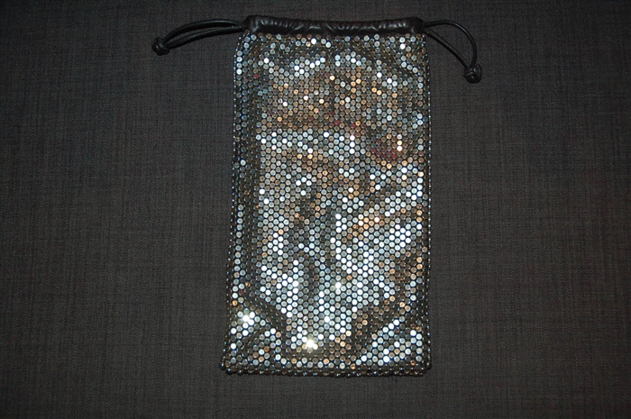 Black Leather Alexander Wang Clutch, size M