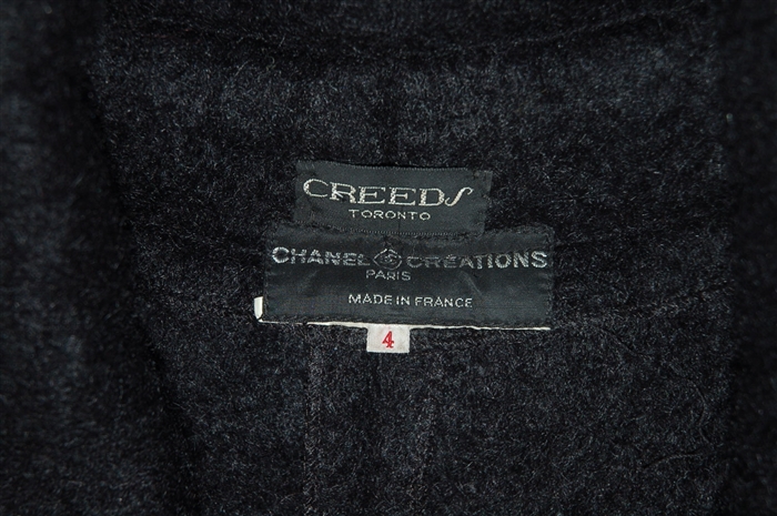 Basic Black Chanel - Vintage Cape, size S