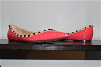 Fuchsia Valentino Flats, size 9