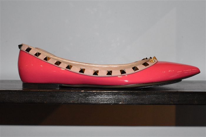 Fuchsia Valentino Flats, size 9