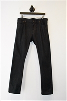 Basic Black Saint Laurent Denim, size 34
