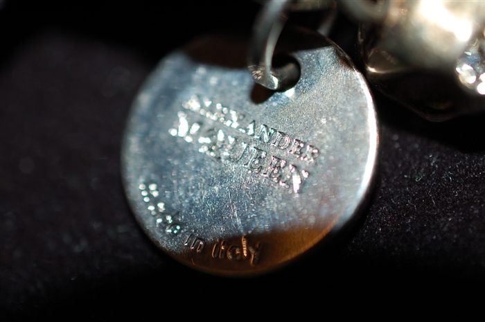 Black & Off-White Alexander McQueen Bracelet, size O/S