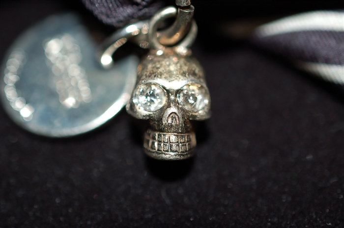 Black & Off-White Alexander McQueen Bracelet, size O/S