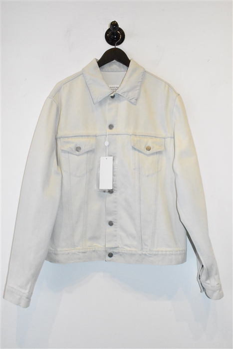 Bleached Blue Maison Margiela Denim Jacket, size M