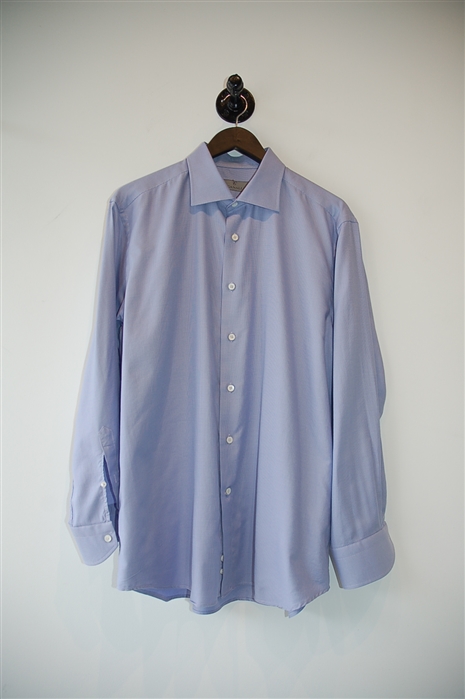 Sky Blue Canali Button Shirt, size XL
