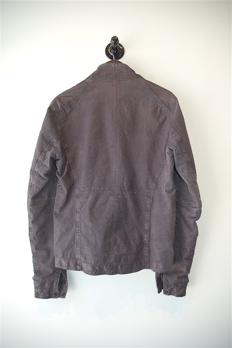 Purple Smoke Julius Leather Jacket, size L