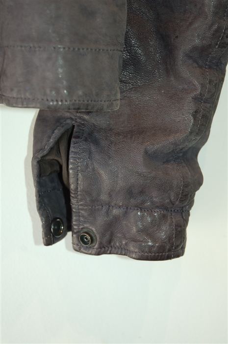 Purple Smoke Julius Leather Jacket, size L