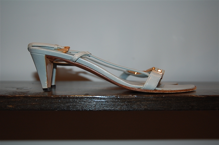 Powder Blue Prada Sandal, size 7.5