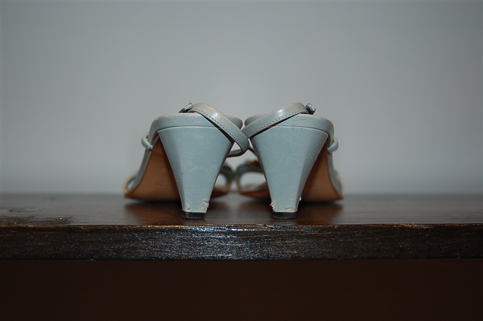 Powder Blue Prada Sandal, size 7.5
