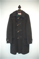 Charcoal Gloverall - Vintage Duffle Coat, size L