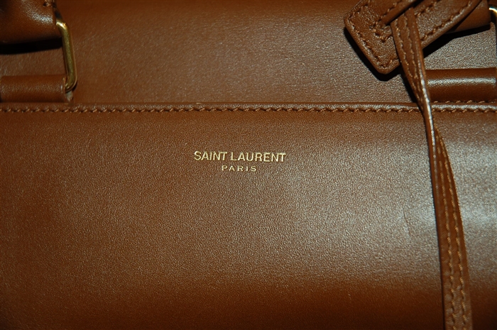 Cognac Saint Laurent Duffel, size M