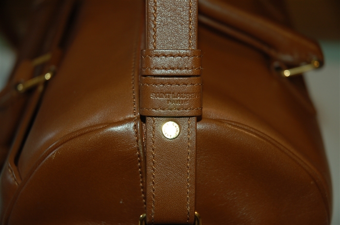 Cognac Saint Laurent Duffel, size M