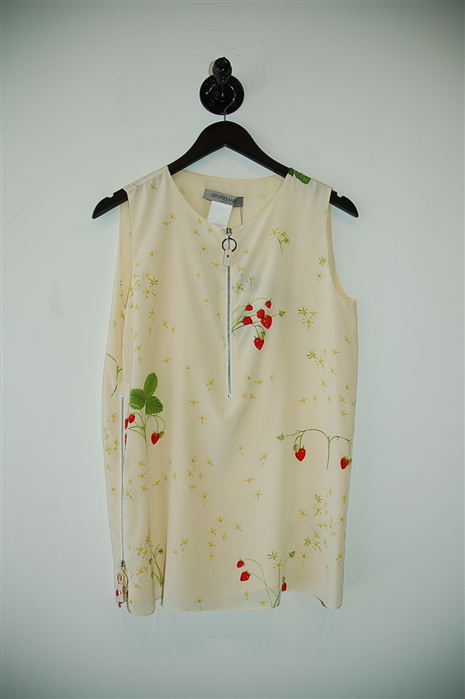 Pale Yellow Sportmax Sleeveless, size 4