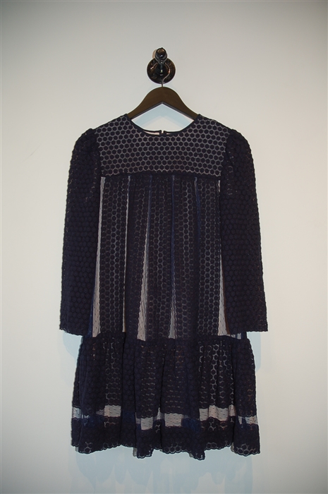 Navy Valentino - Red Shift Dress, size 4