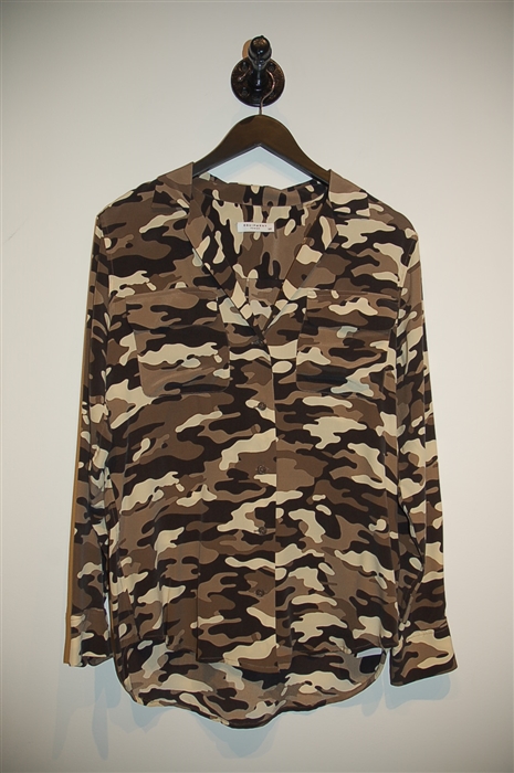 Camouflage Equipment Button Blouse, size S