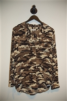 Camouflage Equipment Button Blouse, size S