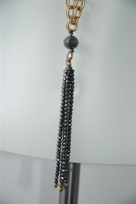 Brushed Gold Luisa Cerano Necklace, size O/S