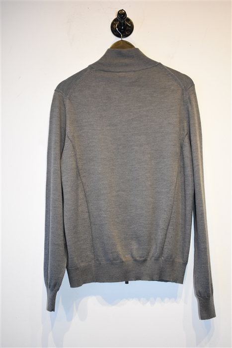 Concrete Corneliani Zippered Sweater, size L
