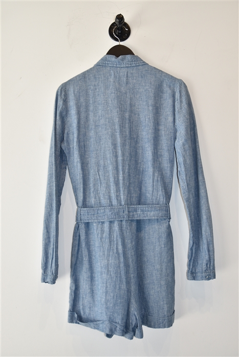 Light Denim Frame Romper, size M