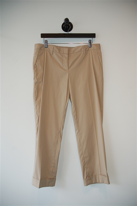 Beige Prada Trousers, size 8