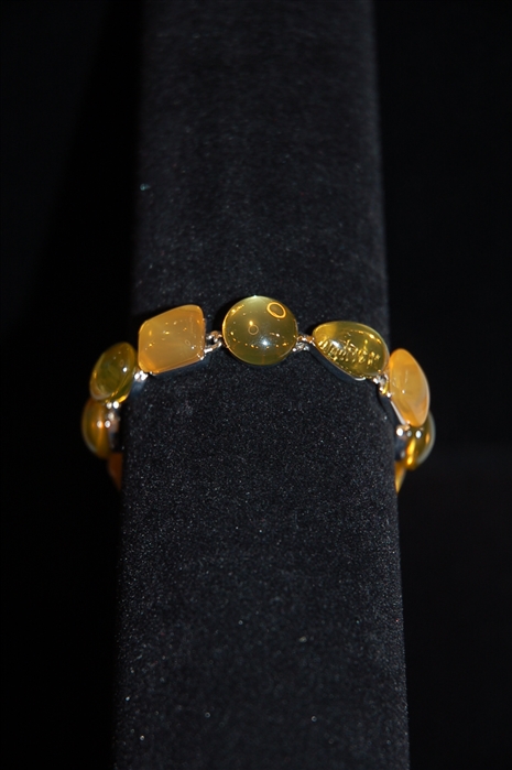 Citrine Nina Ricci Bracelet, size O/S