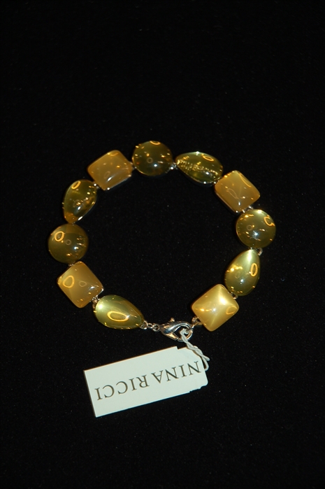 Citrine Nina Ricci Bracelet, size O/S
