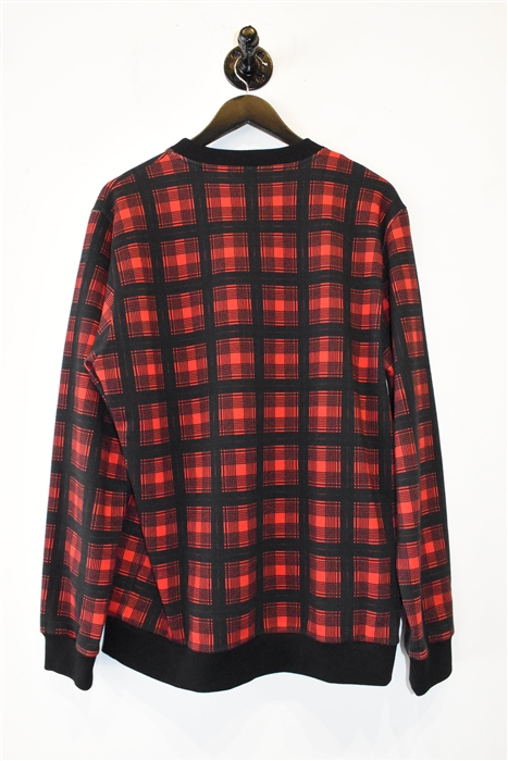 Black & Red Givenchy Sweatshirt, size M