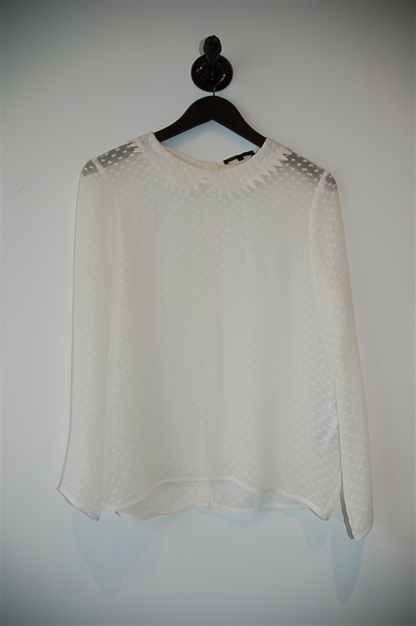 Soft White Maje Blouse, size S